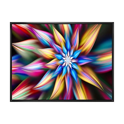 Exotic Multi Color Flower Petals  Wall Art
