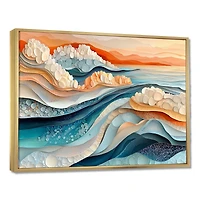 Paysage abstrait organique glacial « Glacial Biomorphism »