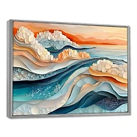 Glacial Biomorphism – Organic Abstract Landscape