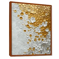 Golden Balance – Abstract Biochemical Harmony