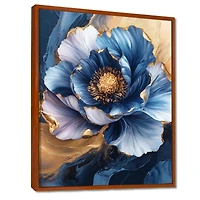 Golden Dream Peony – Elegant Floral Abstract