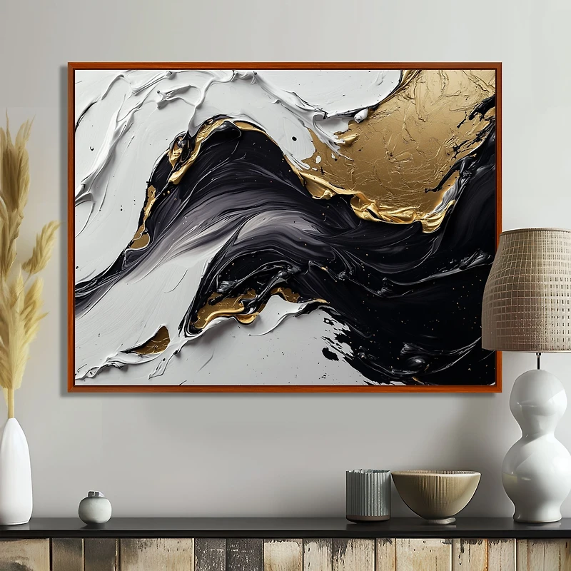 Light vs. Dark – Modern Abstract Perspective