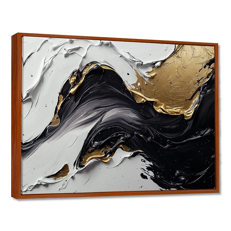 Perspective abstraite moderne « Light vs. Dark »