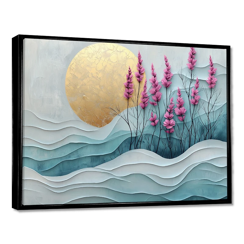 Paysage floral lavande « Golden Horizons »