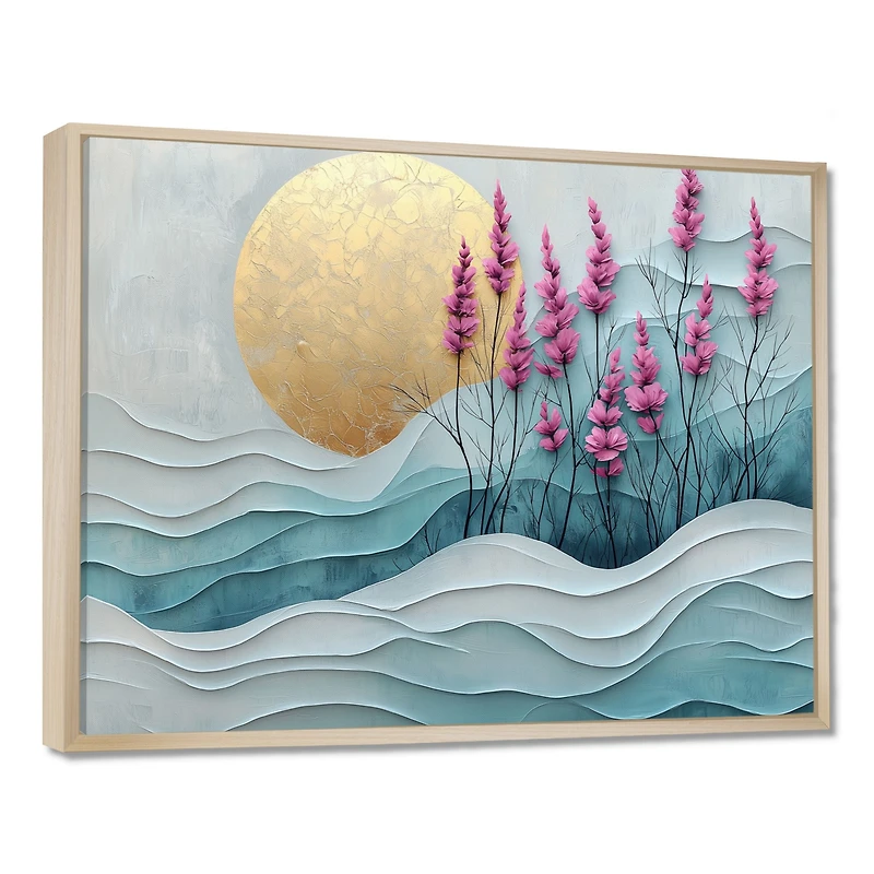 Paysage floral lavande « Golden Horizons »