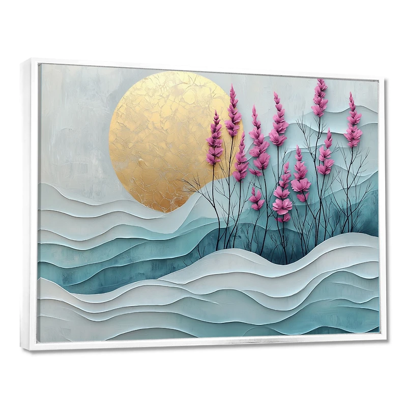 Golden Horizons – Wildflowers and Lavender Dreamscape