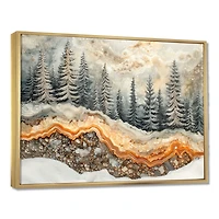 Crystal Winter Forest – Pine Trees in Snowy Serenity