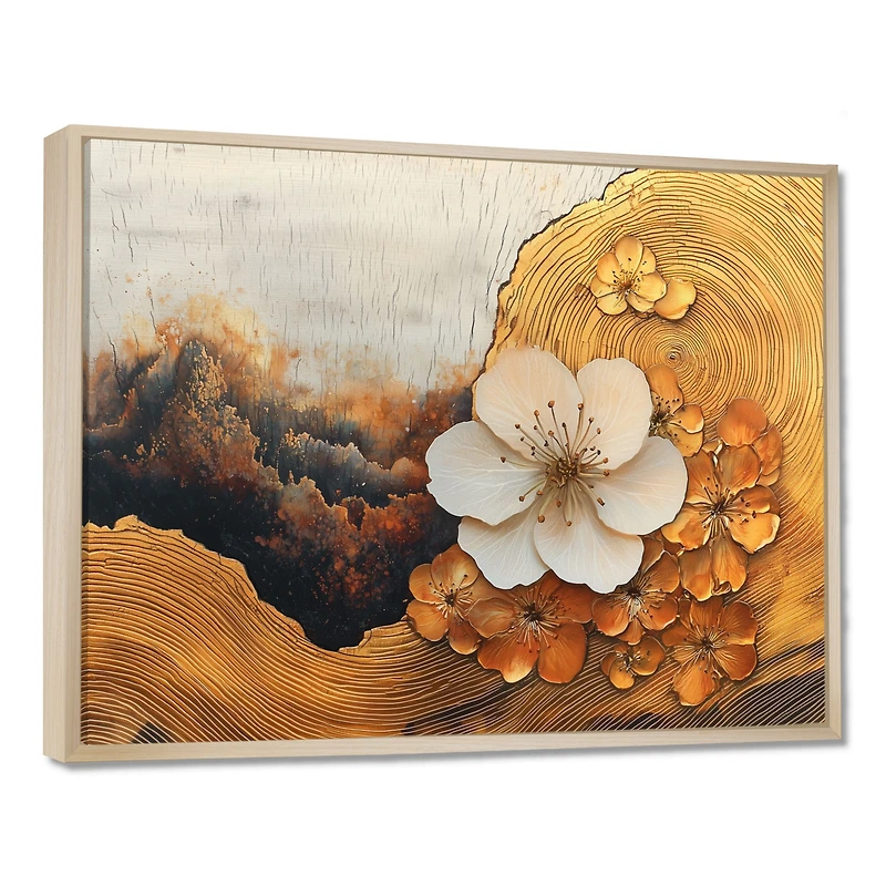 Apple Blossoms Flowing – Yellow Ink River Dream