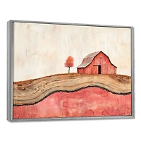 Countryside Autumn Farm – Wooden Slide Landscape