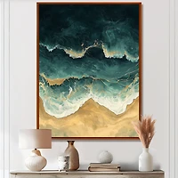 Emerald Beach – Aerial Coastal Abstract I