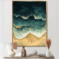 Emerald Beach – Aerial Coastal Abstract I