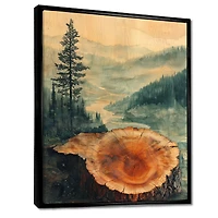 Birchwood River Flow – Emerald Green Serenity