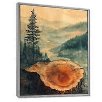 Birchwood River Flow – Emerald Green Serenity