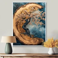 Golden Cherry Blossoms – Ephemeral Garden of Spring