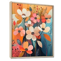 Dogwood Harmony – Colorful Botanical Abstract