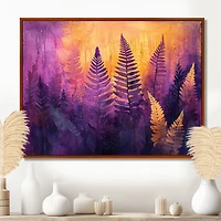 Purple Mist Ferns – Dreamlike Surreal Landscape