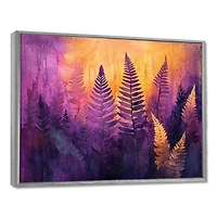 Purple Mist Ferns – Dreamlike Surreal Landscape