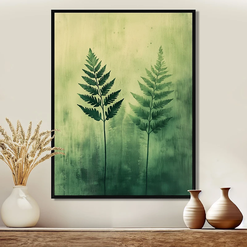 Fern Tranquility – Minimalist Botanical Calm