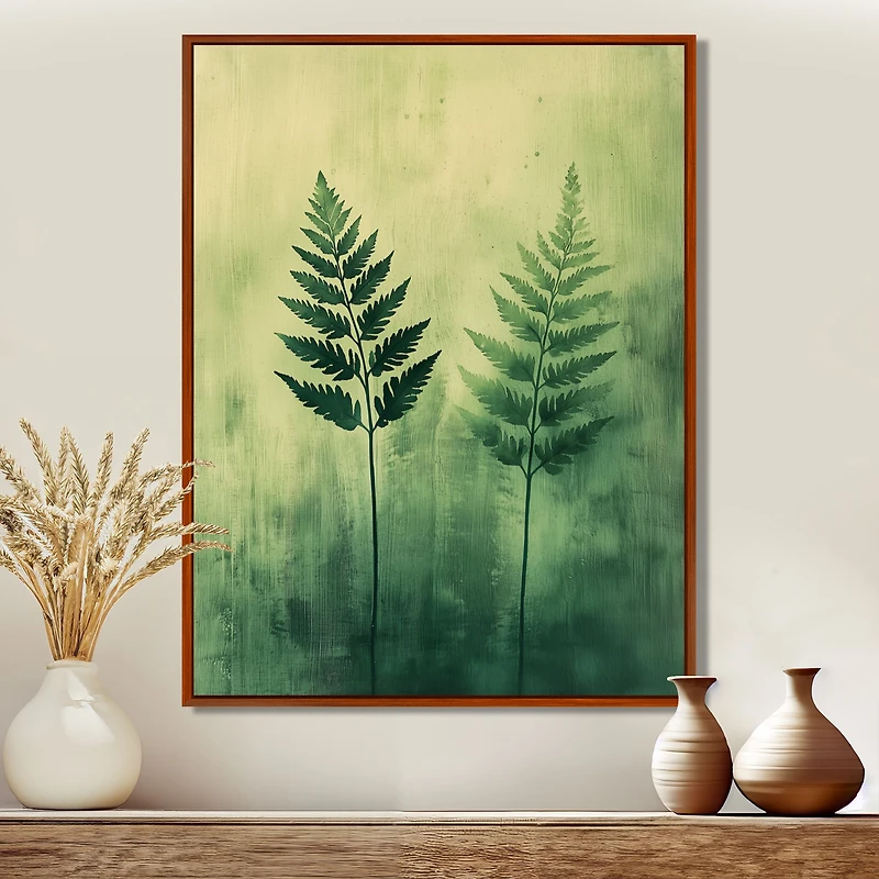 Fern Tranquility – Minimalist Botanical Calm