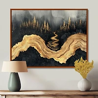 Black Onyx River – Enchanted Forest Reflection