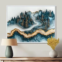 Crystal River – Winter Forest Landscape Serenity