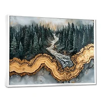 Winter Veins – Crystal Forest Landscape