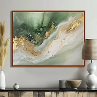 Emerald Pathways – Ephemeral Gemstone Landscape