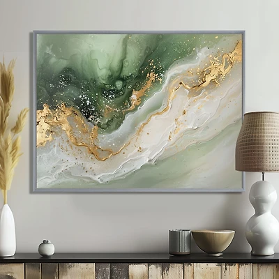 Emerald Pathways – Ephemeral Gemstone Landscape