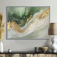 Emerald Pathways – Ephemeral Gemstone Landscape