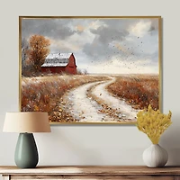 Prairie Path – Windy Leaves on the Farm