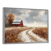 Prairie Path – Windy Leaves on the Farm