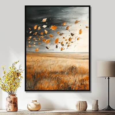 Wind-Swept Prairie – Autumn Leaf Dance