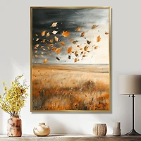 Wind-Swept Prairie – Autumn Leaf Dance