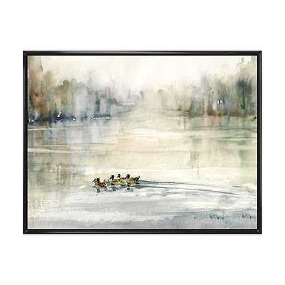 Ducks Pond  Canvas