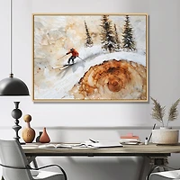 Winter Gliders – Skiing Across Snowy Peaks