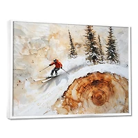 Winter Gliders – Skiing Across Snowy Peaks