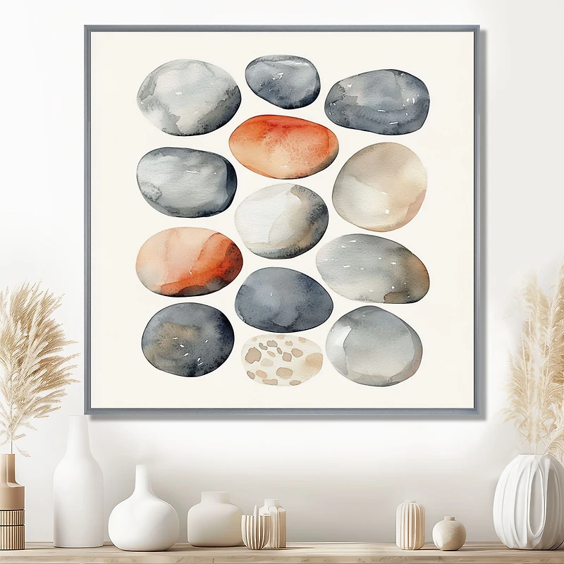 Art mural énergie abstraite « Meditation Tower »