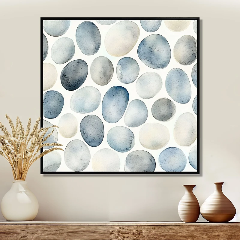 Stone Harmony – Minimalist Meditation Collage