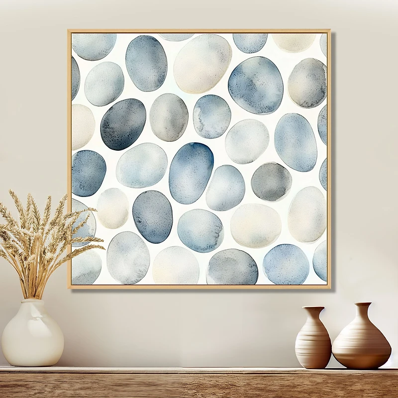 Stone Harmony – Minimalist Meditation Collage