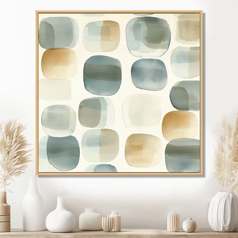 Zen Stones – Modern Minimalist Balance Composition