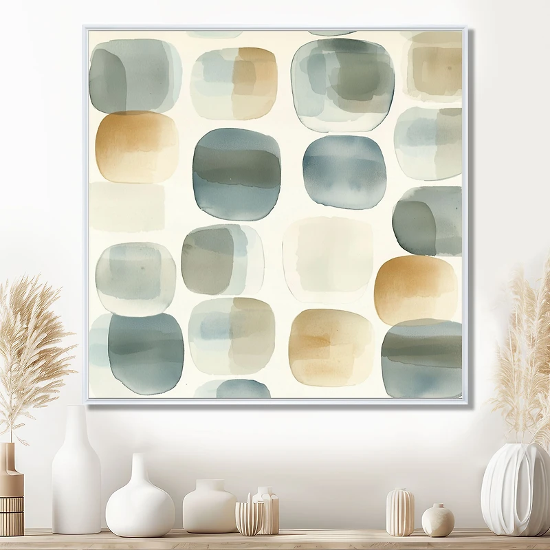 Zen Stones – Modern Minimalist Balance Composition