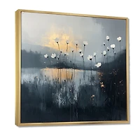 Art mural fleurs sauvages abstraites « Wildflower Essence »