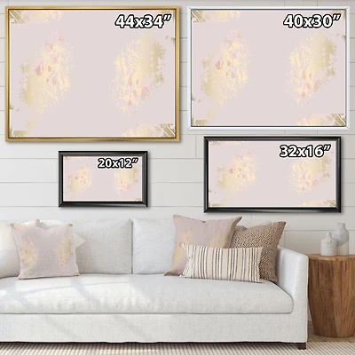 Rustic s on Violet Background Wall Art