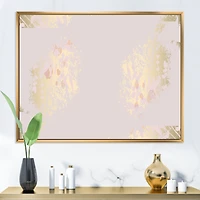 Rustic s on Violet Background  Wall Art
