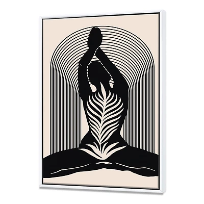 Cosmic Women Series Black and White II  Wall Art