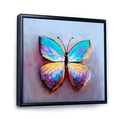 Butterfly Portrait Multicolors V  Wall Art
