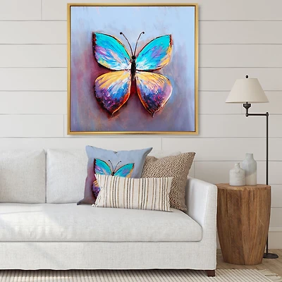 Butterfly Portrait Multicolors V  Wall Art