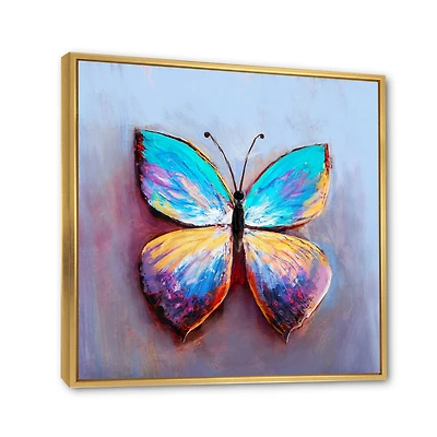 Butterfly Portrait Multicolors V  Wall Art