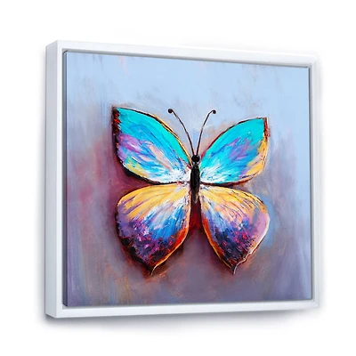Butterfly Portrait Multicolors V  Wall Art