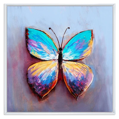 Butterfly Portrait Multicolors V  Wall Art